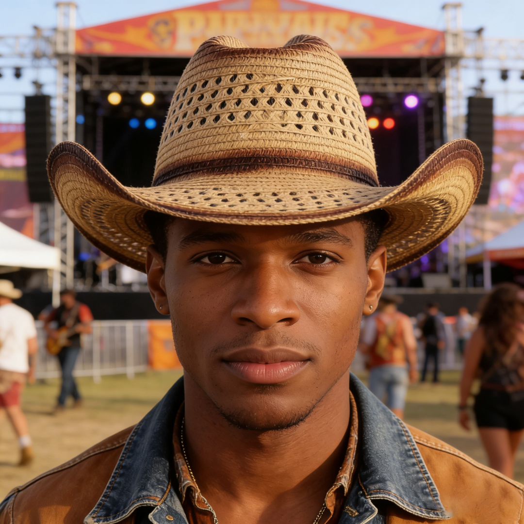 1PC Straw Western Cowboy Hat H - Cowboy Hat Straw avis et prix