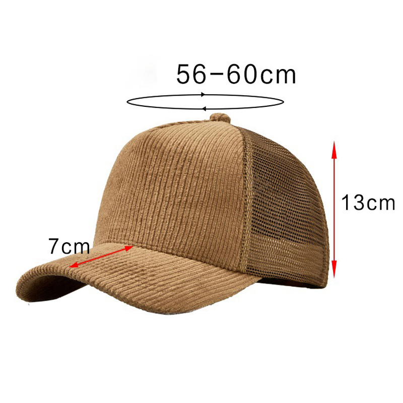 Corduroy Mesh Sport Cap Custom - Corduroy Cap 5 Panel avis et prix