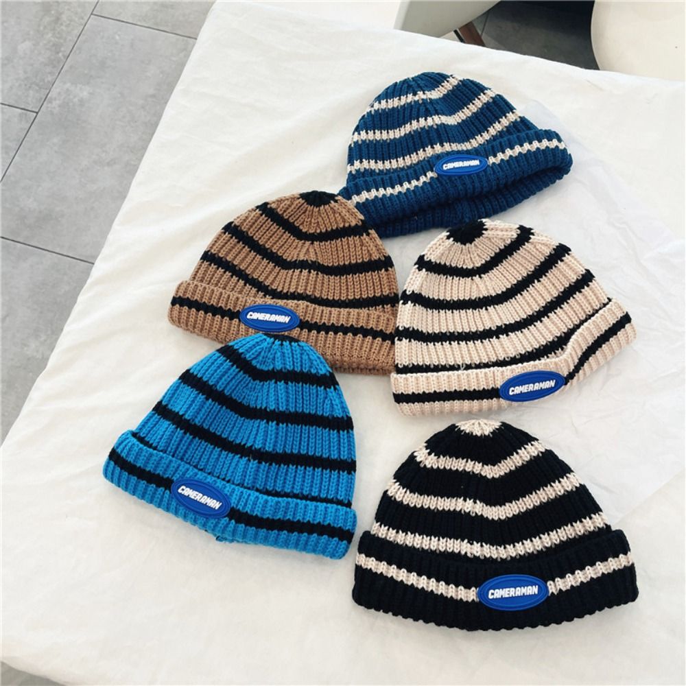 Fashion Warm Children's Hats B - Beanie Cuffed Knit avis et prix