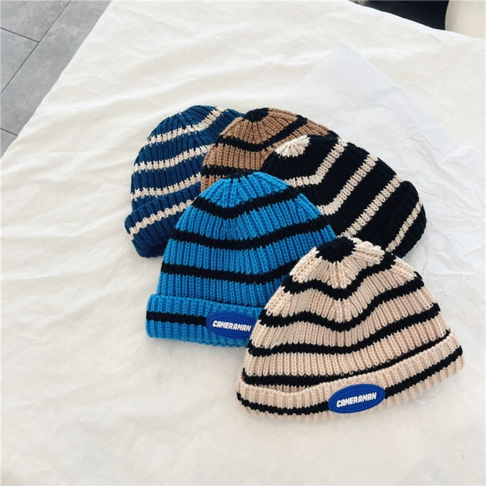 Fashion Warm Children's Hats B - Beanie Cuffed Knit avis et prix