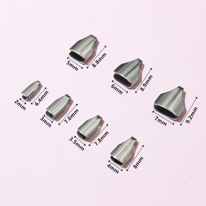 100pcs Stainless Steel 2-7mm F - Snapback Hat Flat avis et prix