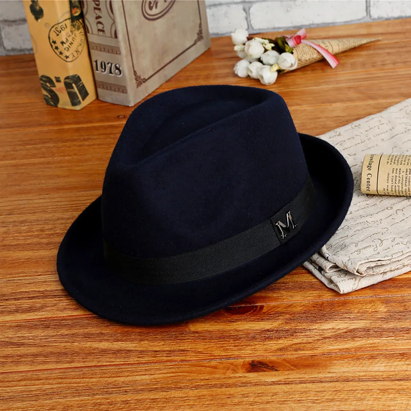 2025 Men Winter Thick Warm Fel - Fedora Hat Wool avis et prix