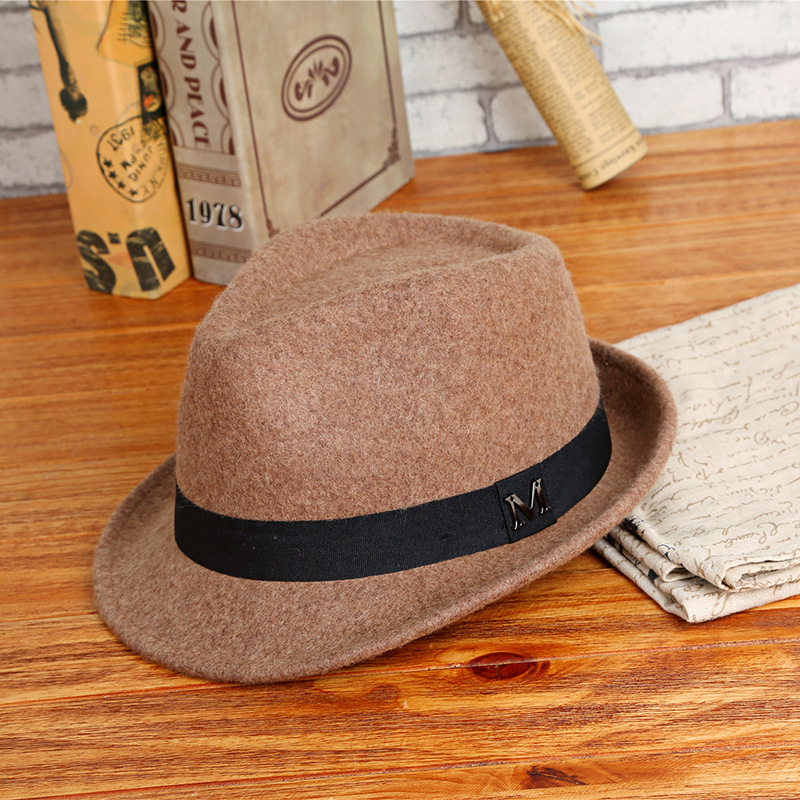 2025 Men Winter Thick Warm Fel - Fedora Hat Wool avis et prix