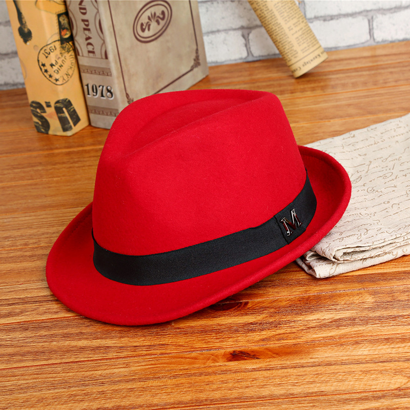 2025 Men Winter Thick Warm Fel - Fedora Hat Wool avis et prix