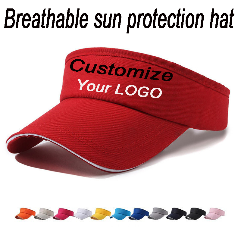 Custom Logo Empty Top Sun Viso - Visor Sun Hat avis et prix