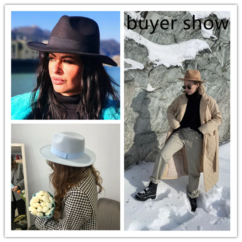 Fedora Hat Women Winter Hats f - Fedora Hat Wool avis et prix