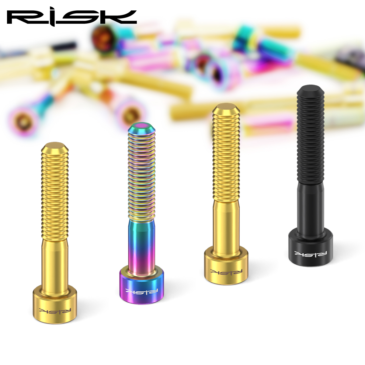 RISK 1pc Bicycle Titanium Allo - Snapback Hat Flat avis et prix