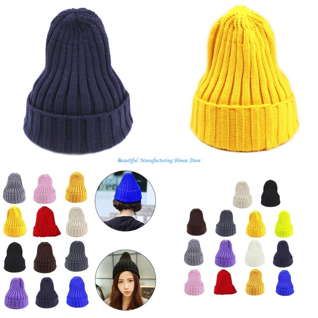 E56A Unisex Winter Ribbed Knit - Beanie Cuffed Knit avis et prix