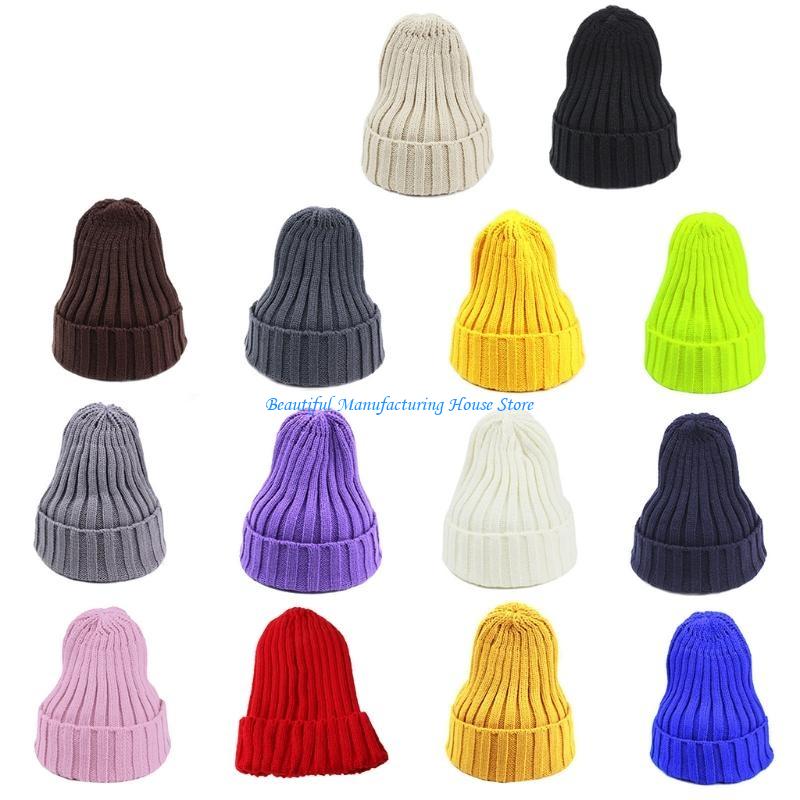E56A Unisex Winter Ribbed Knit - Beanie Cuffed Knit avis et prix