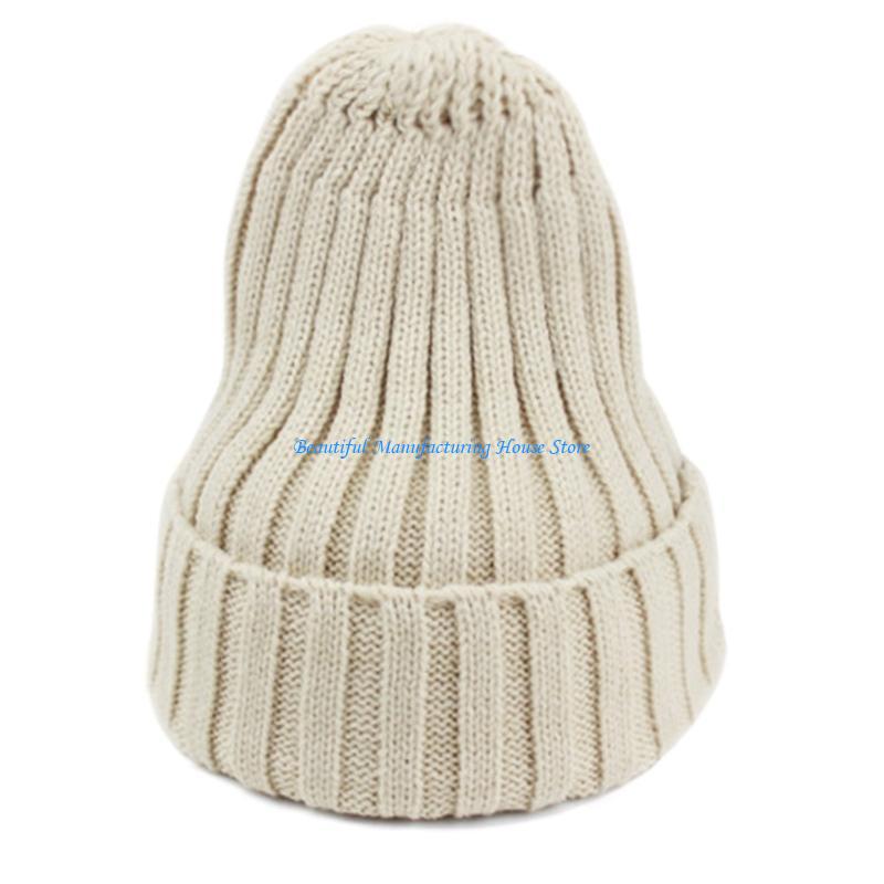 E56A Unisex Winter Ribbed Knit - Beanie Cuffed Knit avis et prix