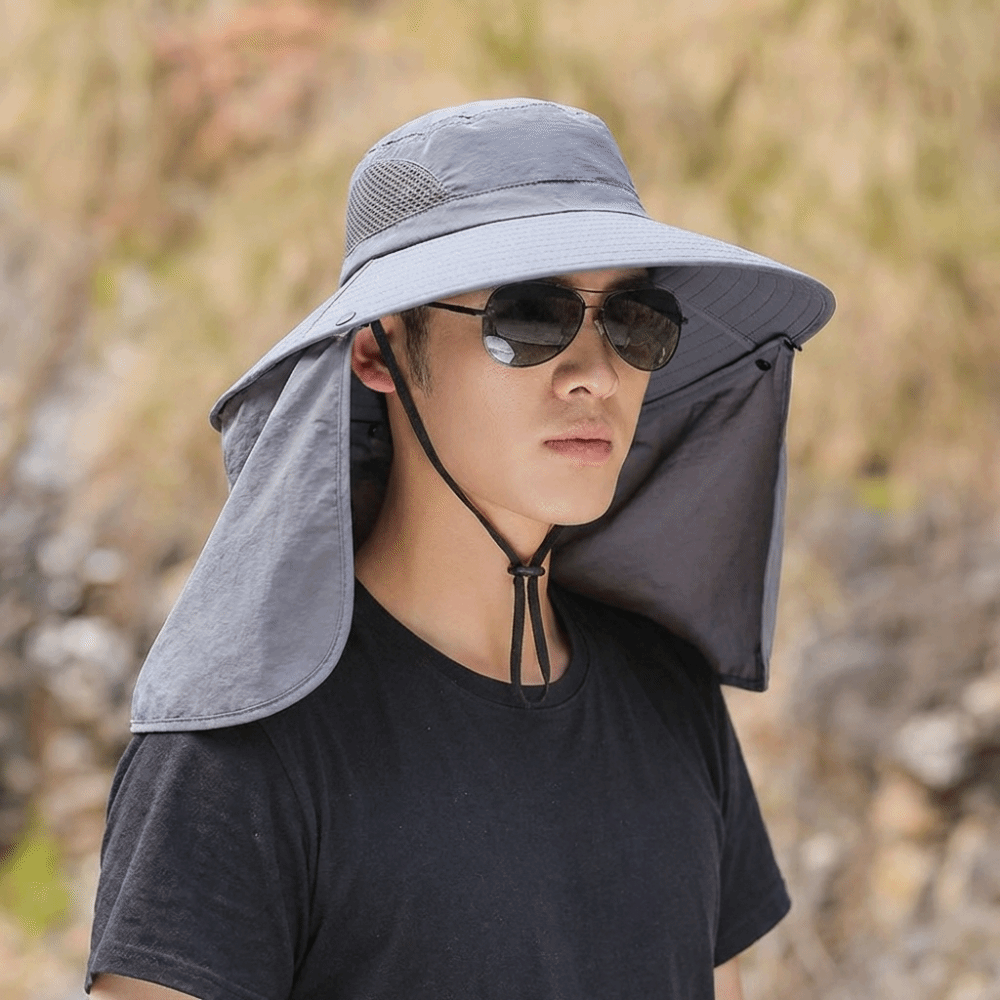 Fashion Cloth Men Sun Hat Big  - Visor Sun Hat avis et prix