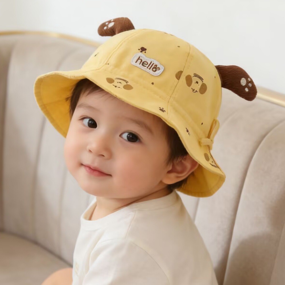 Baby Fishing Cap Spring Autumn - Bucket Hat Cotton avis et prix