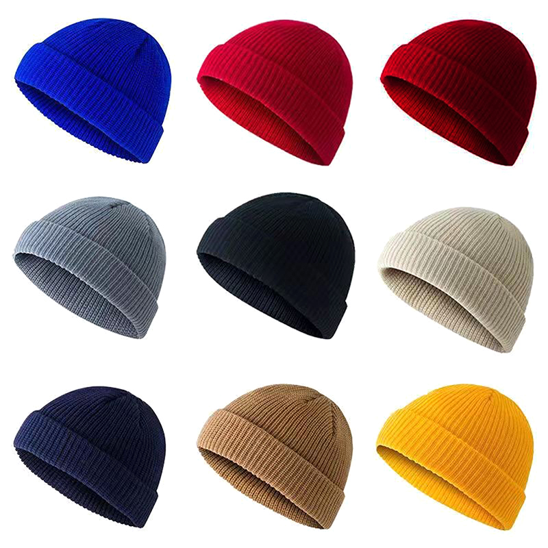 Winter Warm Unisex Wool Beanie - Beanie Cuffed Knit avis et prix