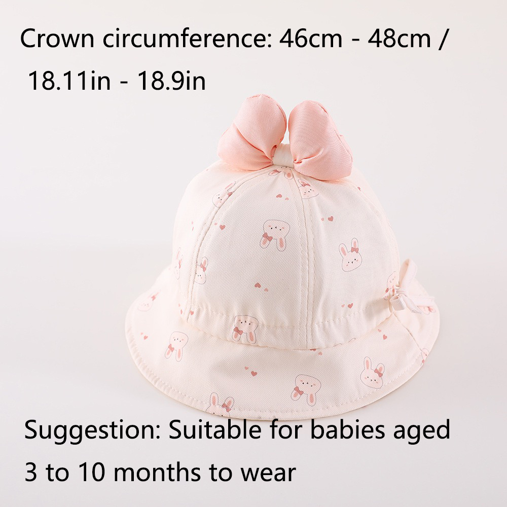 Spring 2026 New Cartoon Bear R - Bucket Hat Cotton avis et prix