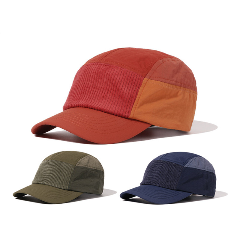5 Panel Street Style Workwear  - Corduroy Cap 5 Panel avis et prix