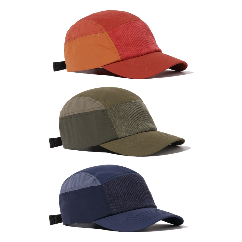 5 Panel Street Style Workwear  - Corduroy Cap 5 Panel avis et prix