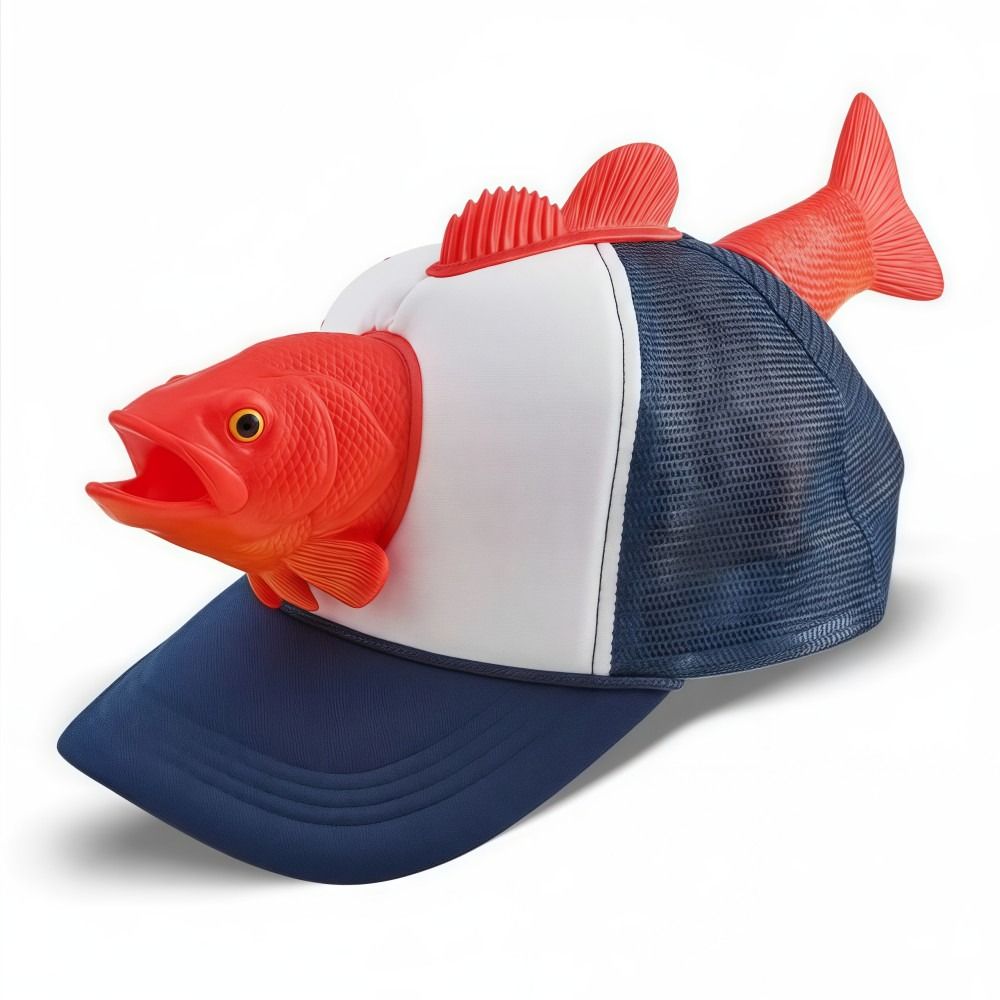 Funny 3D Fish Animal Trucker H - Trucker Cap Mesh avis et prix