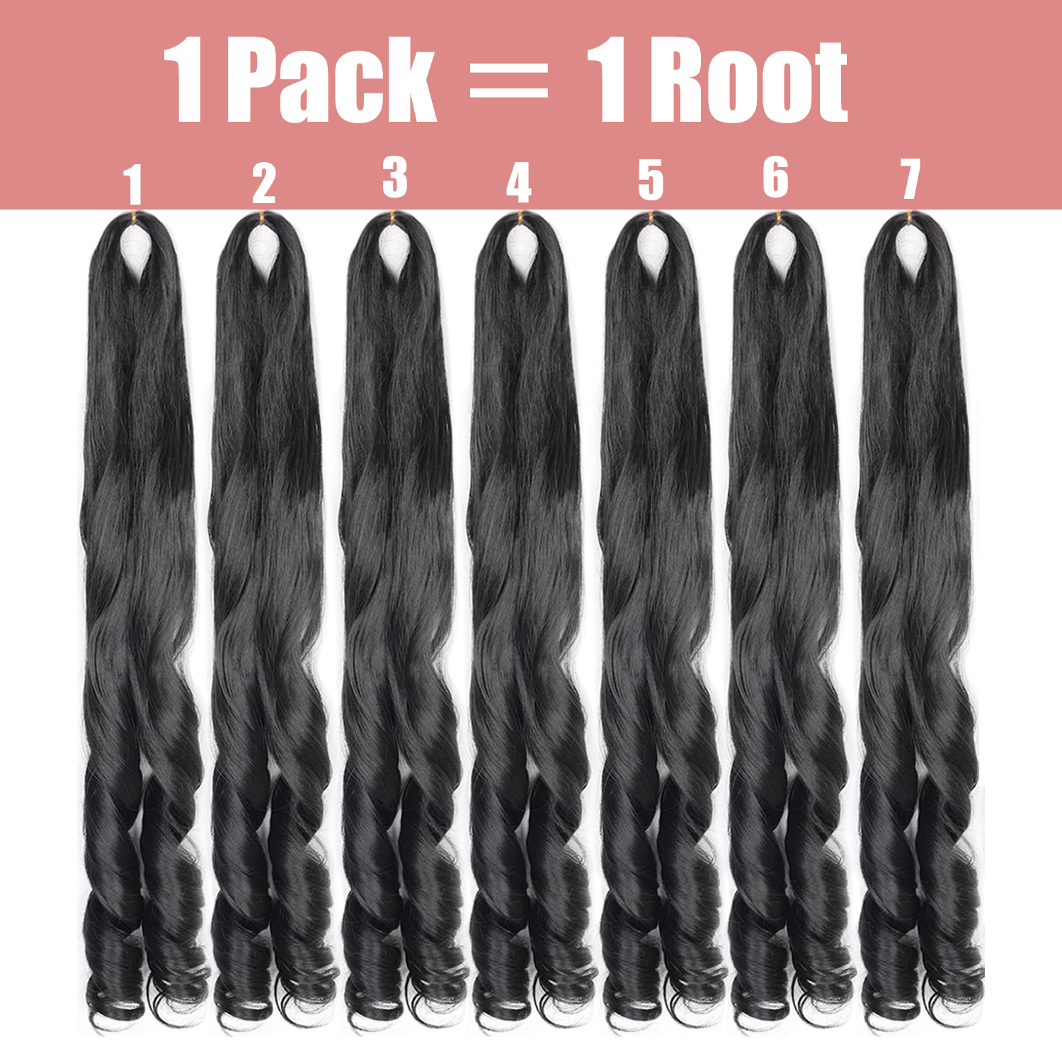 French Curly Braiding Hair 12/ - Beret French Wool avis et prix