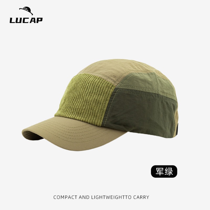Custom Embroidered Logo Color  - Corduroy Cap 5 Panel avis et prix