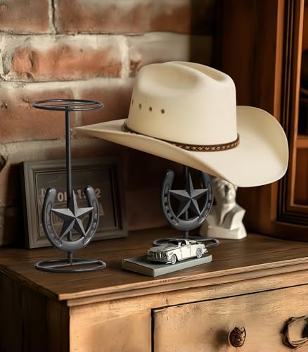 Western Horseshoe Star Hat Sta - Cowboy Hat Straw avis et prix
