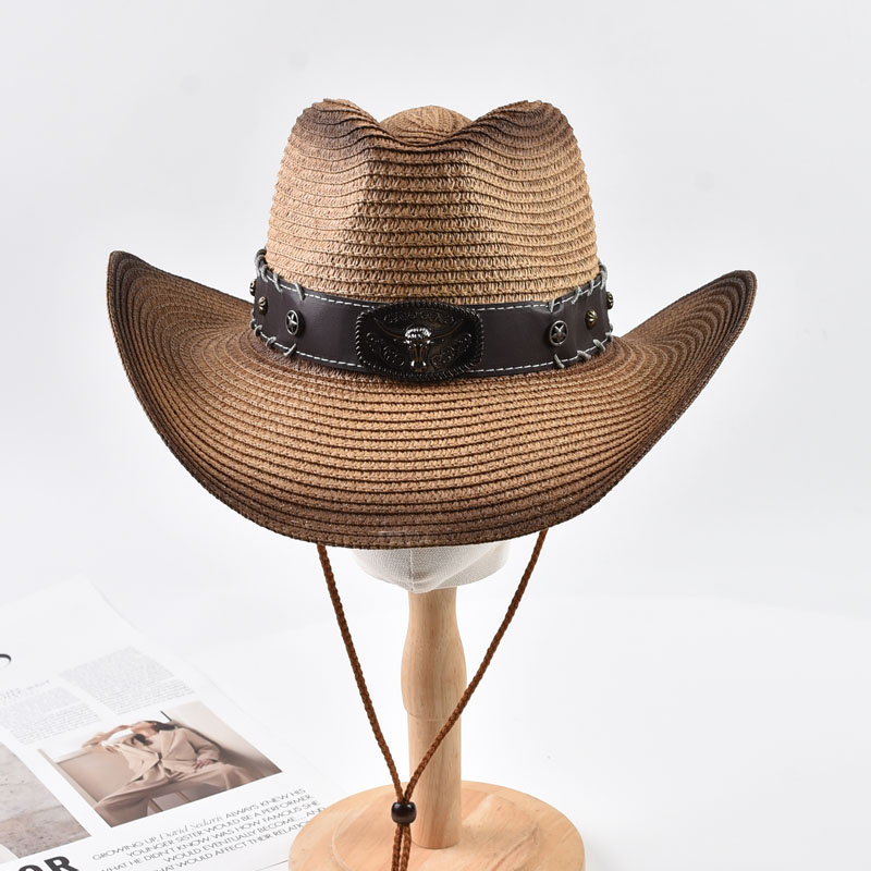 Summer Western Cowboy Straw Ha - Cowboy Hat Straw avis et prix