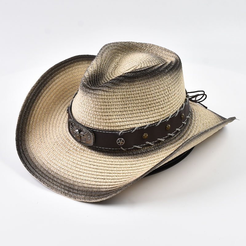 Summer Western Cowboy Straw Ha - Cowboy Hat Straw avis et prix