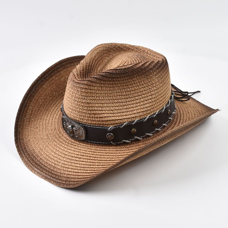 Summer Western Cowboy Straw Ha - Cowboy Hat Straw avis et prix