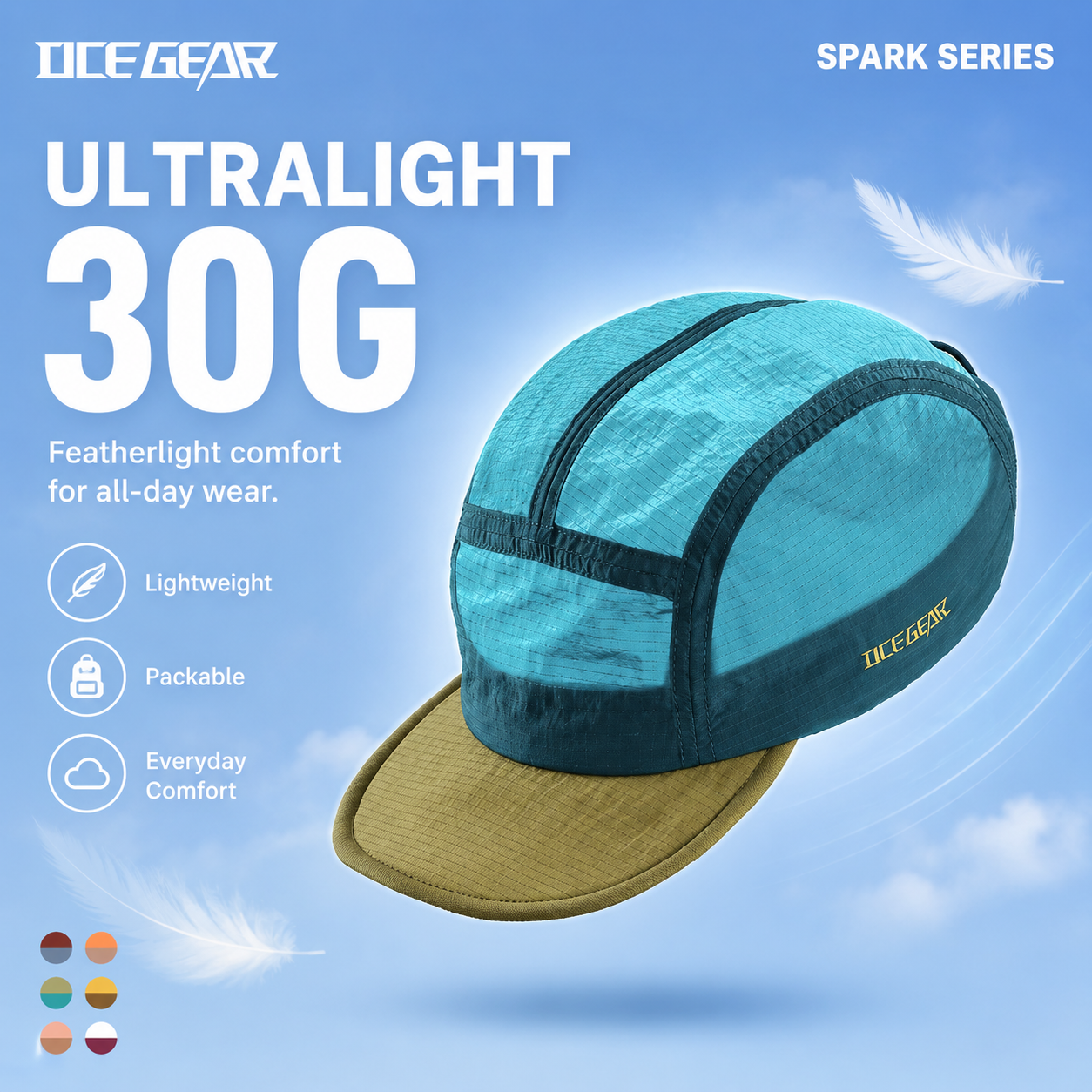 30g Ultralight 5 Panel Hiking  - Corduroy Cap 5 Panel avis et prix