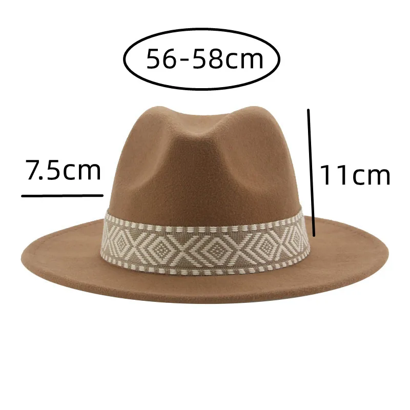 Panama Hat Western Cowboy Hats - Fedora Hat Wool avis et prix
