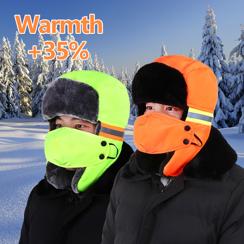 Winter Trapper Hat with Ear Fl - Winter Trapper Hat avis et prix