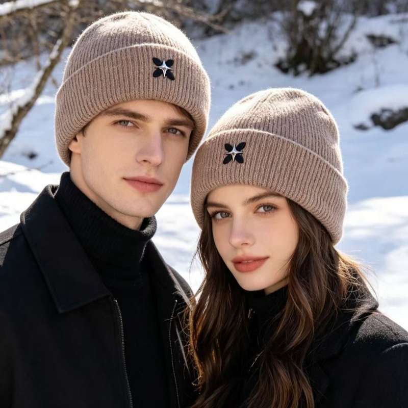 Unisex Oversized Slouchy Fit S - Beanie Cuffed Knit avis et prix