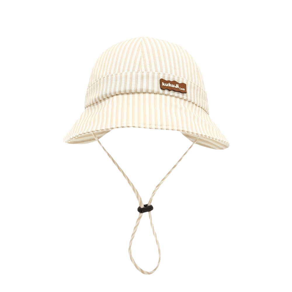 New Striped Baby Bucket Hat Ad - Sun Hat Wide Brim avis et prix