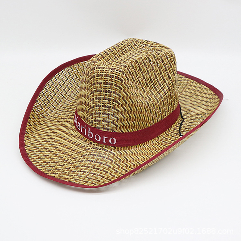 Men Retro Western Cowboy Summe - Cowboy Hat Straw avis et prix