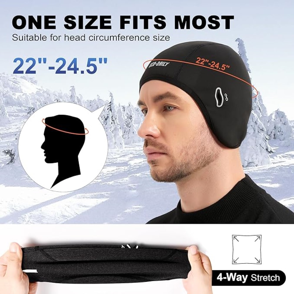 Winter Skull Cap Helmet Liner, - Skull Cap Helmet Liner avis et prix