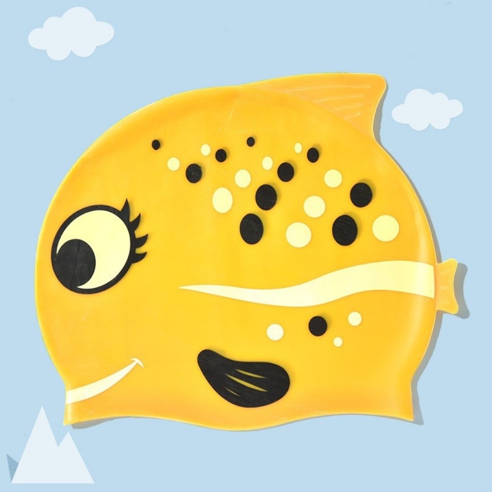 Cute Elastic Children's Swimmi - Swim Hat Silicone avis et prix