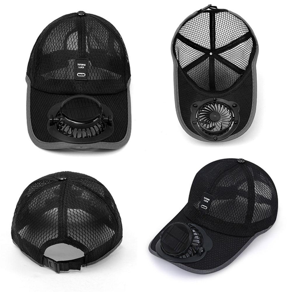 Mesh Baseball Hat With Solar P - Golf Cap Dad avis et prix