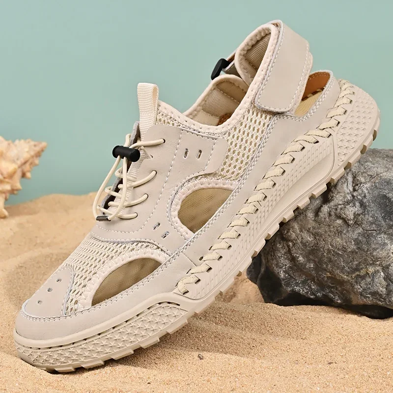 Sandals Men Tide 2025 Summer N - Snapback Hat Flat avis et prix