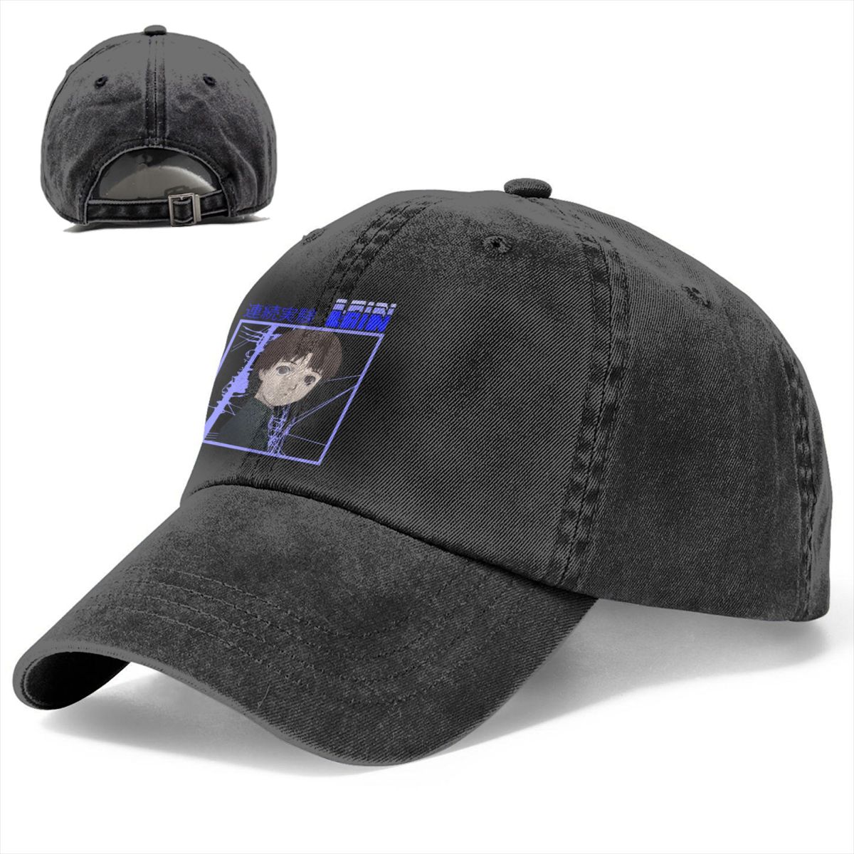 Washed Men's Baseball Cap Blue - Golf Cap Dad avis et prix