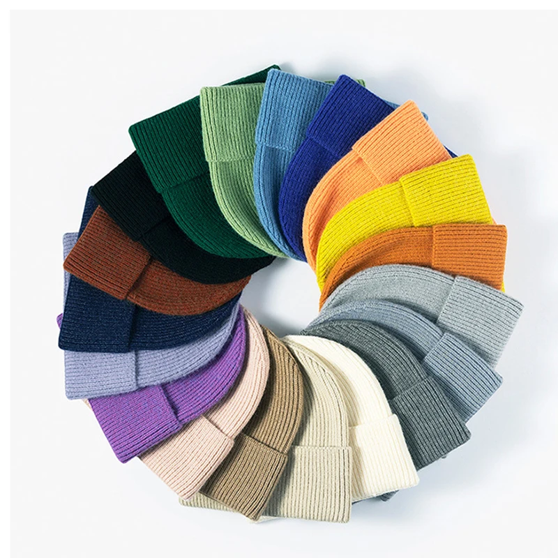 24 Colors Winter Hats for Wome - Beanie Cuffed Knit avis et prix