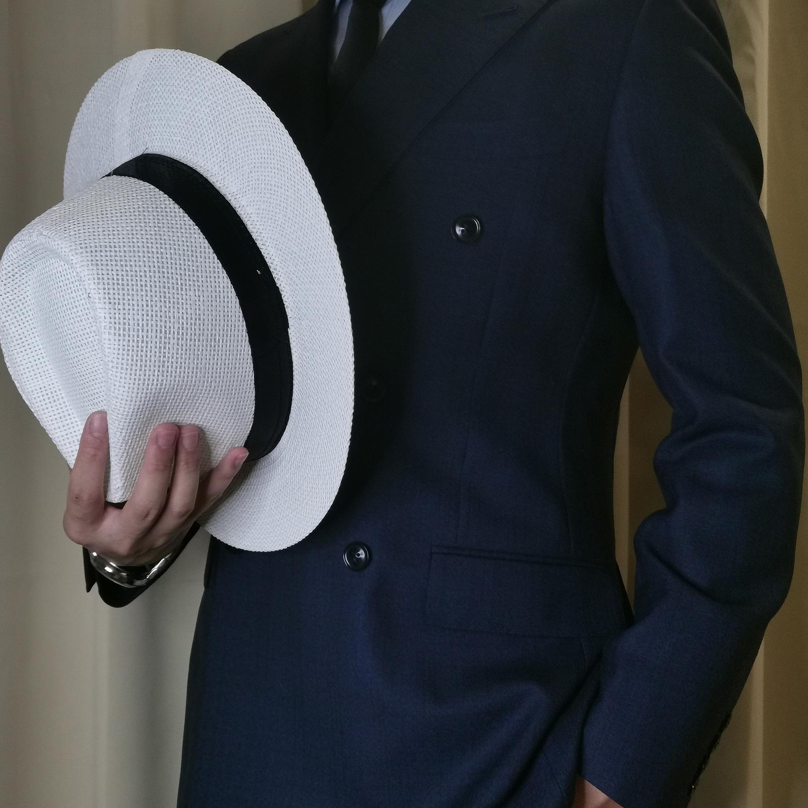 Men Summer Panama Straw Hat Na - Cowboy Hat Straw avis et prix