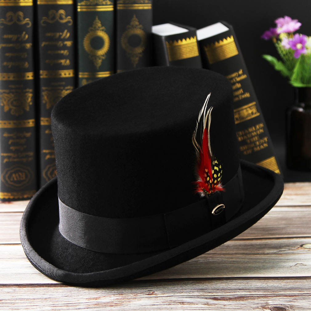 New Men Hat 100% Wool Fedora H - Fedora Hat Wool avis et prix