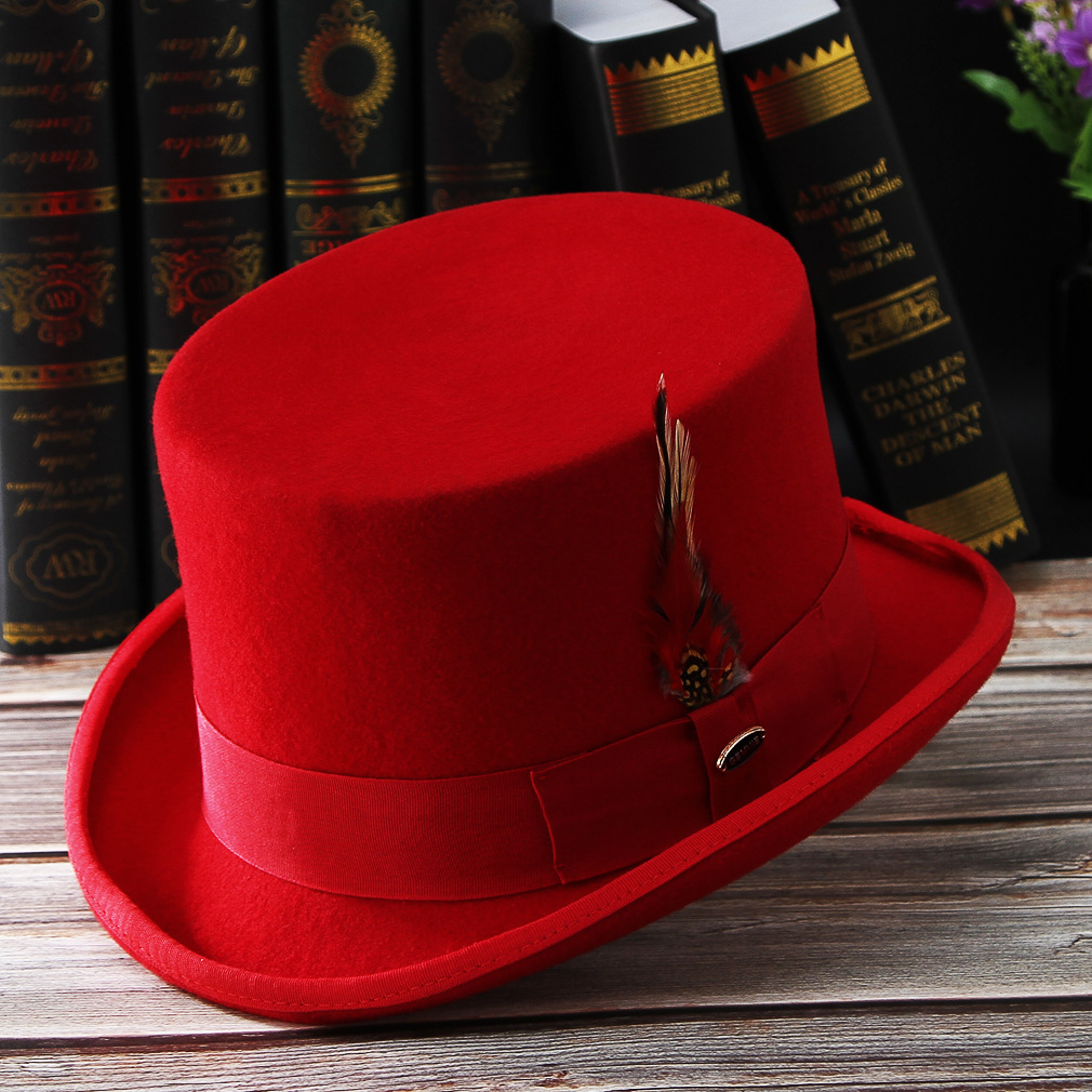 New Men Hat 100% Wool Fedora H - Fedora Hat Wool avis et prix