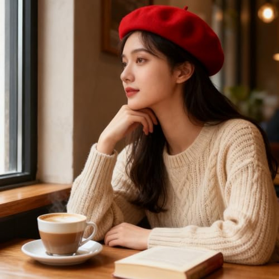 Women Classic French Beret Hat - Beret French Wool avis et prix