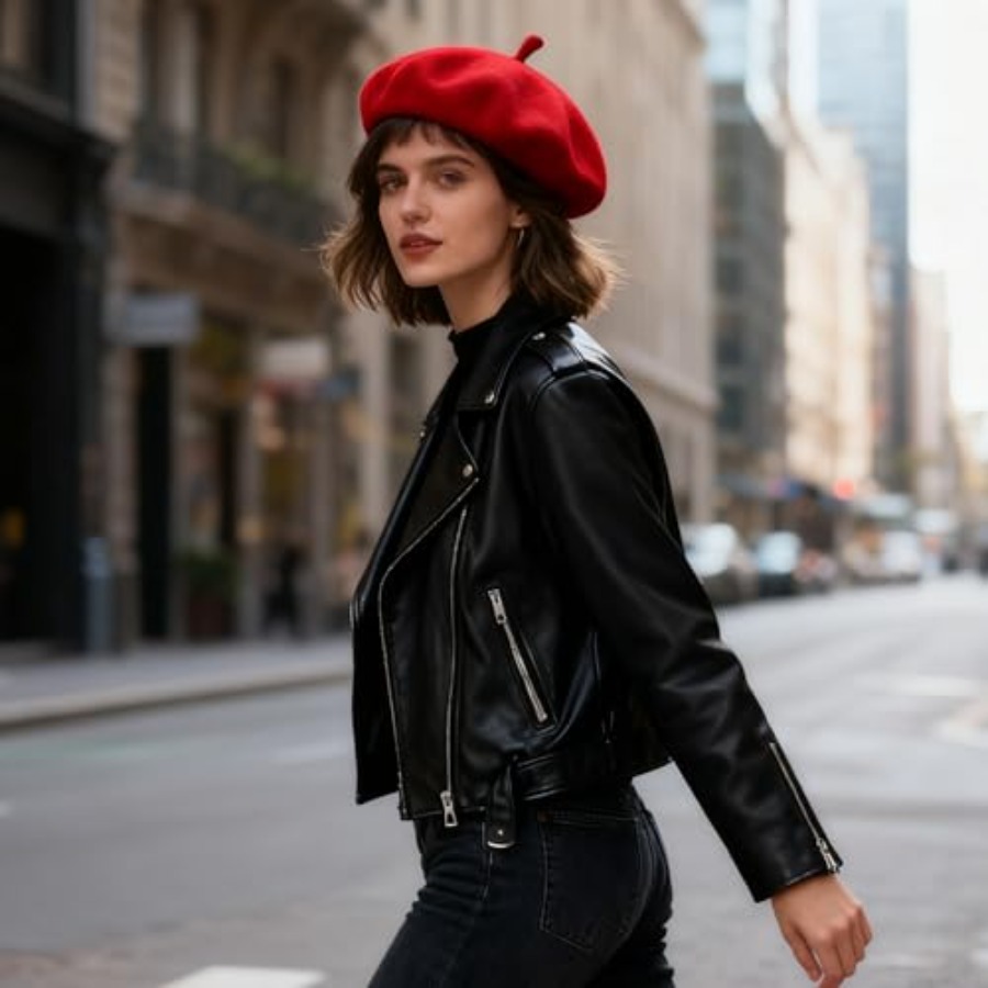 Women Classic French Beret Hat - Beret French Wool avis et prix