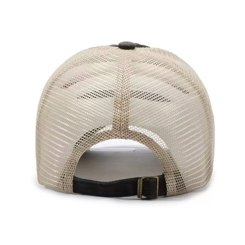 Custom Logo Washed Mesh Cap Br - Visor Sun Hat avis et prix