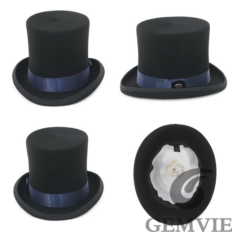 GEMVIE 17cm 100% Wool Felt Top - Fedora Hat Wool avis et prix