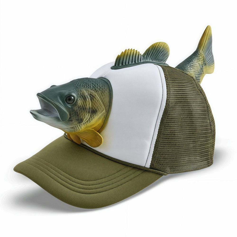 Funny 3D Fish Animal Trucker H - Trucker Cap Mesh avis et prix