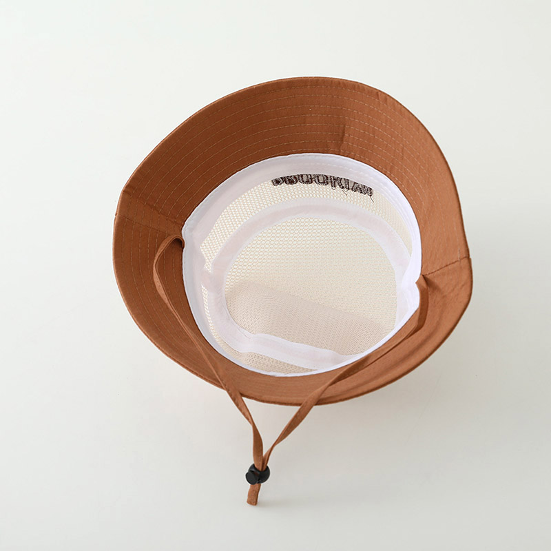 Letter Embroidered Baby Sun Ha - Bucket Hat Cotton avis et prix