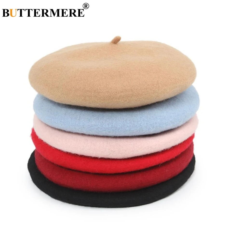 Navy Children Wool Beret Girl  - Beret French Wool avis et prix