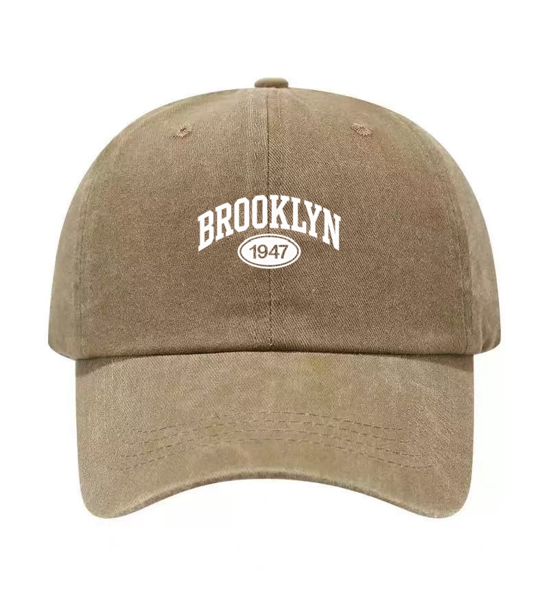 Brooklyn 1947 Printed Washed C - Golf Cap Dad avis et prix